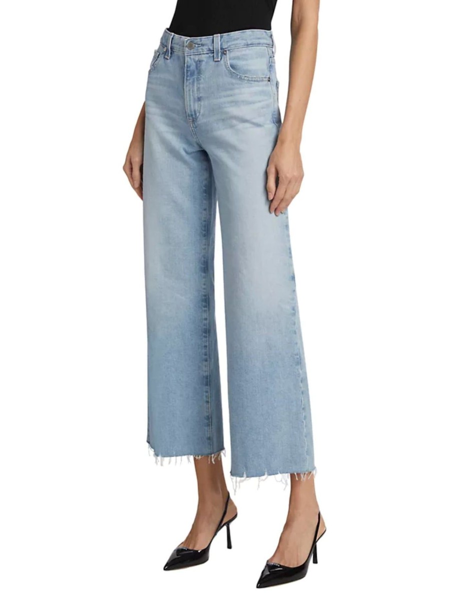 Women AG Adriano Goldschmied Denim | Saige Wide Leg Crop Jeans Chateau