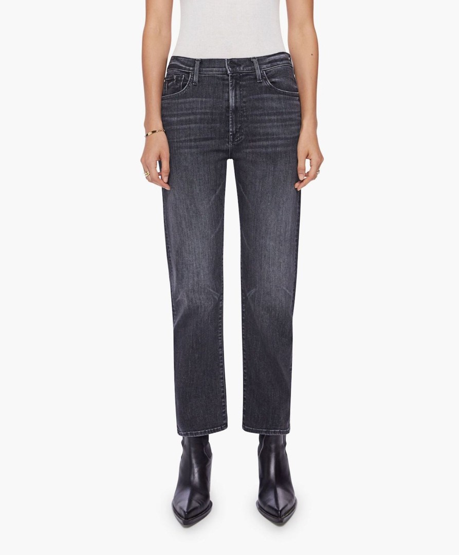 Women Mother Denim | Ditcher Zip Ankle Smoking Section