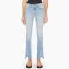 Women Mother Denim | Runaway Step Fray Jeans In California Cruiser