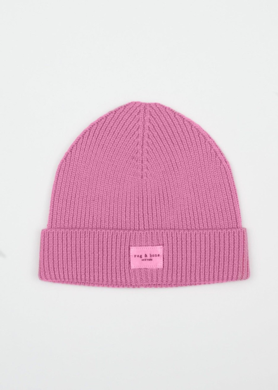 Women Rag & Bone Hats | Blake Beanie Pink