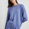 Women Rails | Ramona Sweatshirt Periwinkle/Pink Hearts