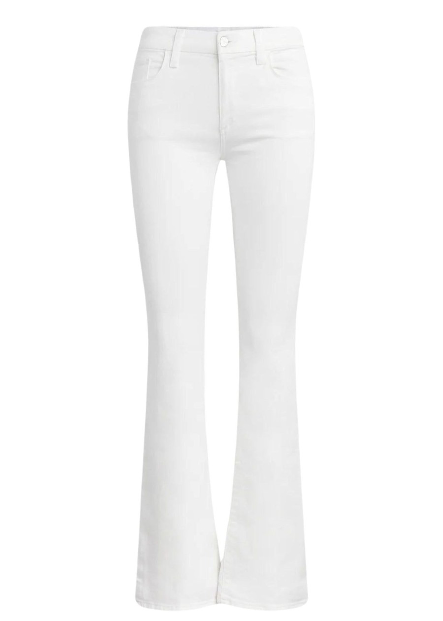 Women Joe's Jeans Denim | Provocateur Petite Bootcut Jeans White