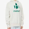 Women Isabel Marant Etoile | Mansel Sweatshirt Ecru/Emerald