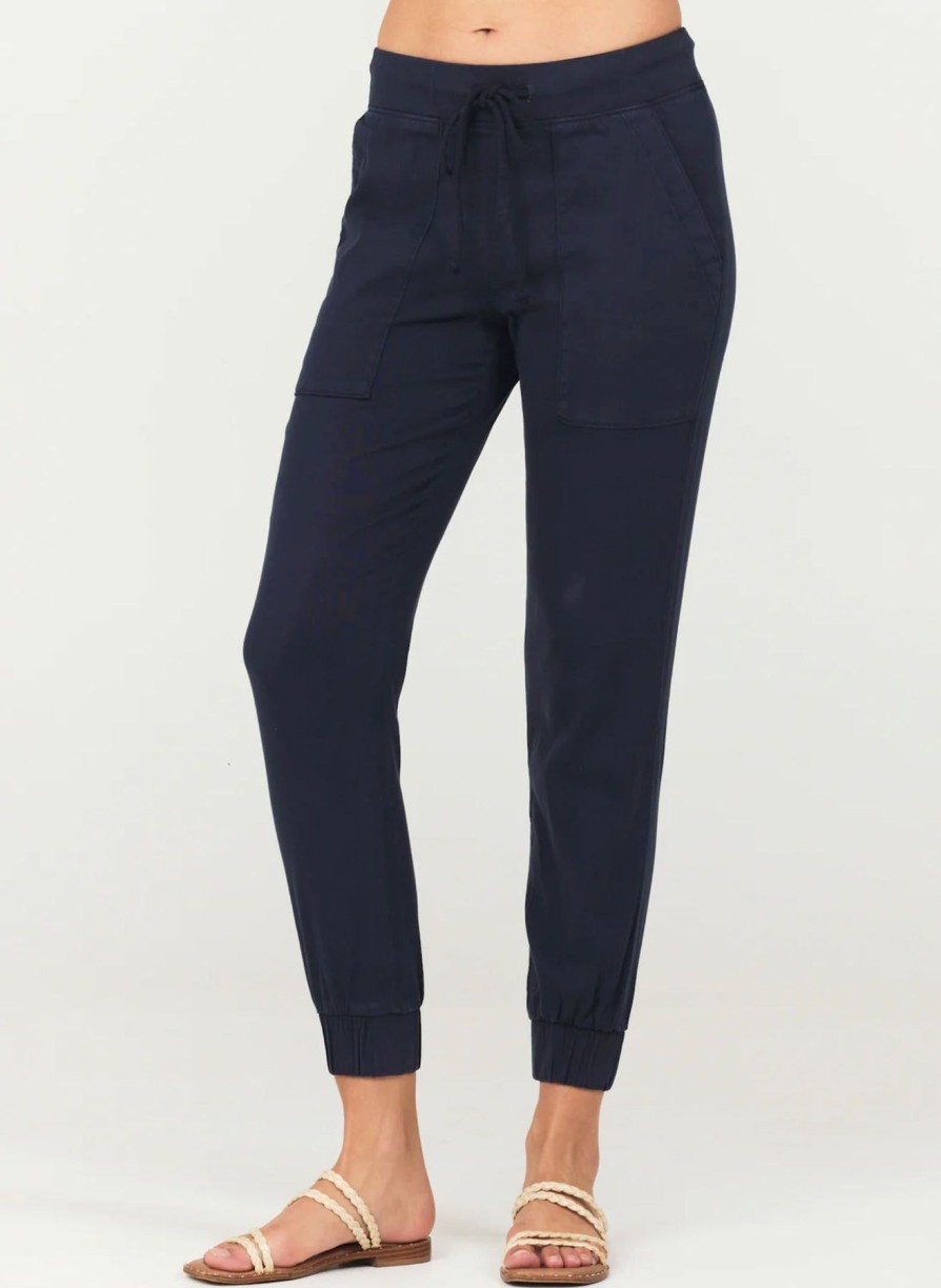 Women Bella Dahl Pants | Pocket Jogger Endless Sea