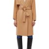 Women Mackage Cold Weather | Thalia Wool Coat Tan