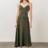 Women Anna Rae Wedding Guest | Kylie Dress Olive