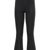 Women L'AGENCE Denim | Kendra High Rise Crop Flare Noir Coated