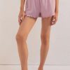 Women Z Supply | Dawn Rib Short Pink Glaze