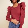 Women NATION LTD Shirts & Blouses | Romy Modest Tee Curtain Call