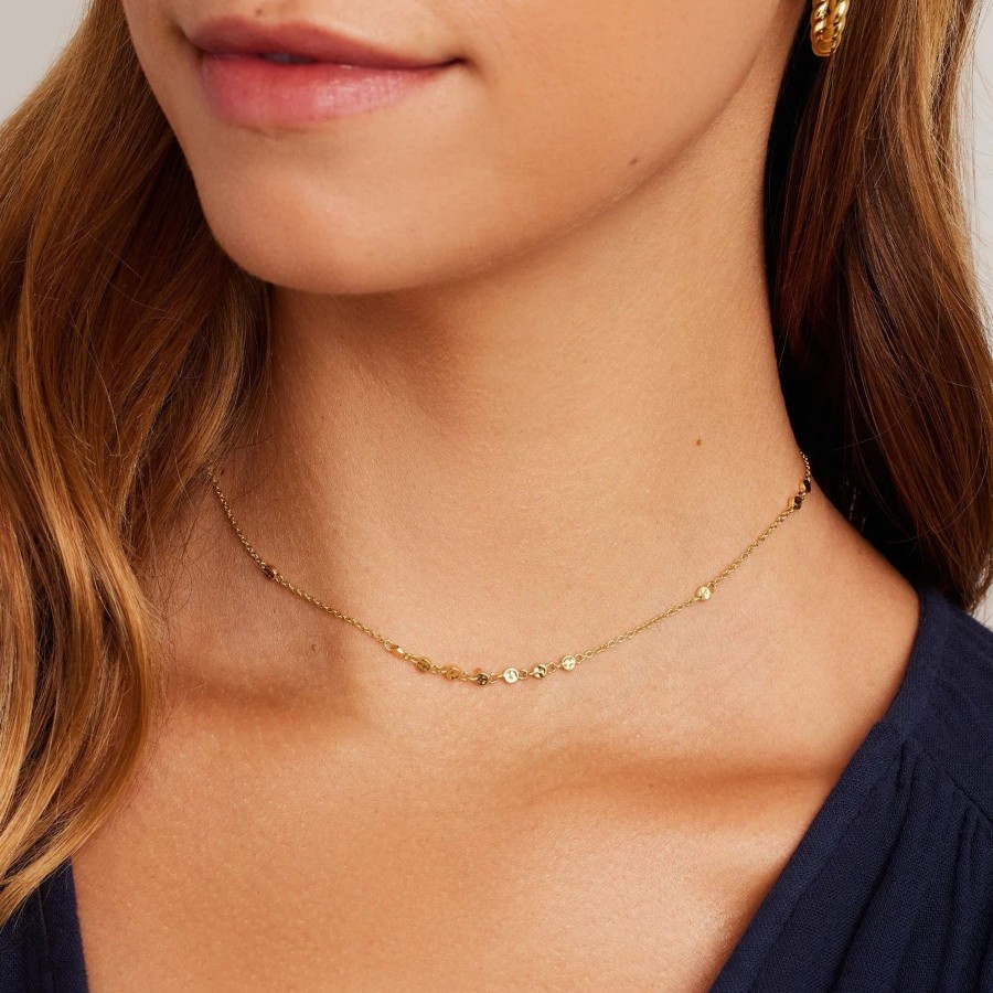 Women Gorjana Necklaces | Chloe Mini Choker Gold