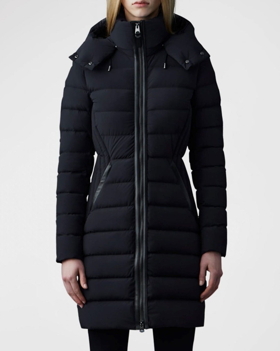 Women Mackage Cold Weather | Farren Coat Black