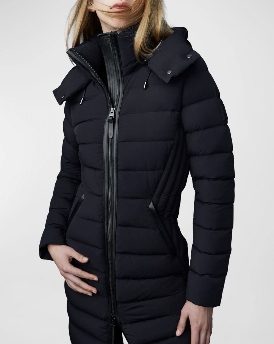 Women Mackage Cold Weather | Farren Coat Black