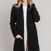 Women Kendall Lane Sweaters | Maya Knit Cardigan Black