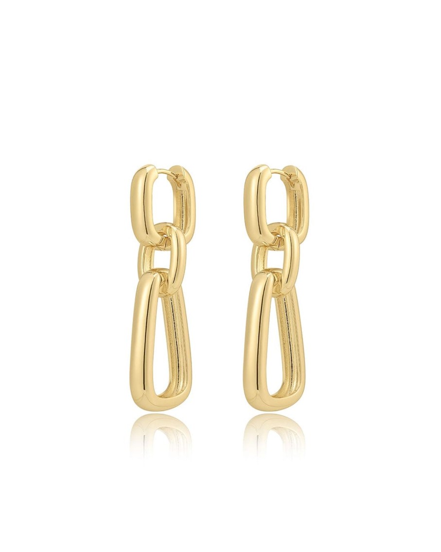 Women Luv AJ Earrings | Anais Loop Hoops