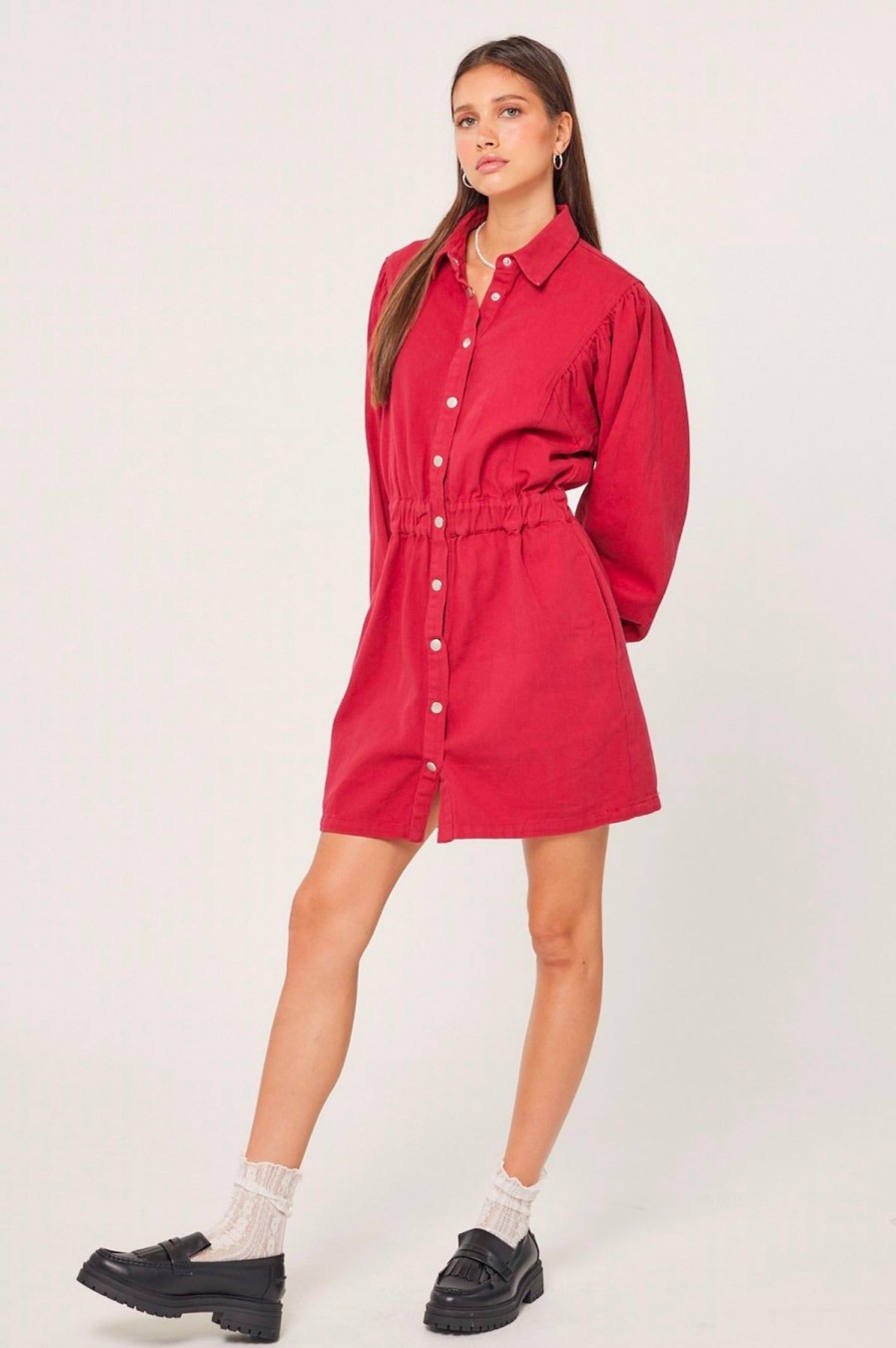 Women Kendall Lane Mini | Gia Dress Red