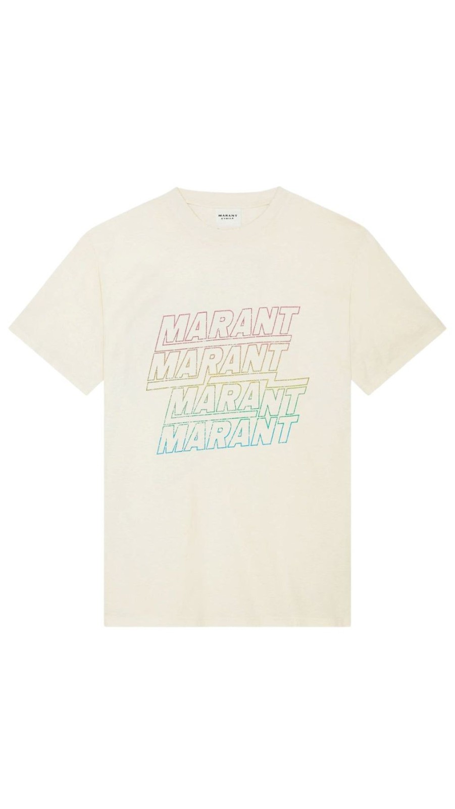 Women Isabel Marant Etoile Tees & Tanks | Zoeline Tee Ecru