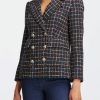 Women Veronica Beard Blazers | Rumer Dickey Jacket Navy Multi