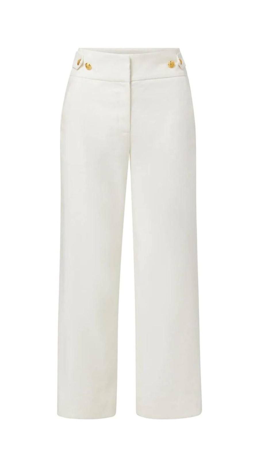 Women Veronica Beard Pants | Aubrie Pant White