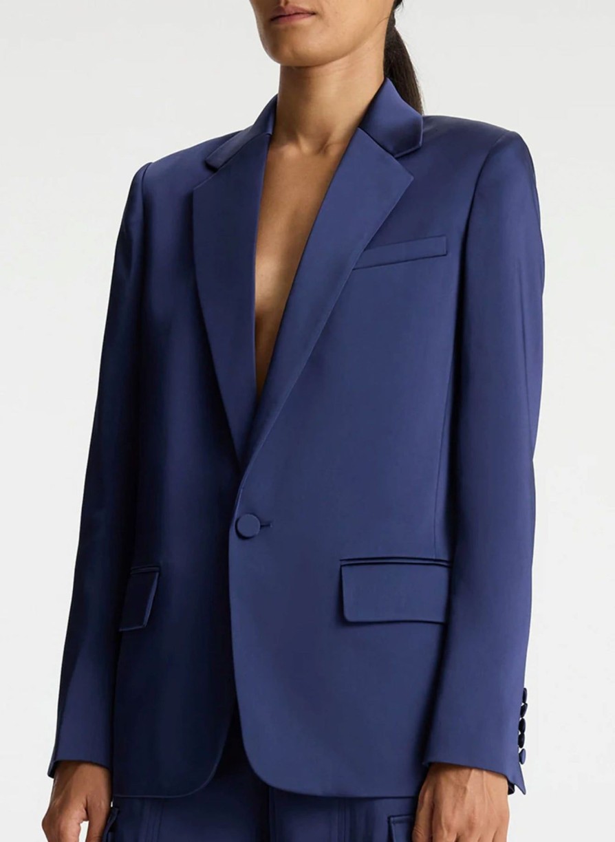 Women A.L.C. Blazers | Axel Jacket Evening Blue