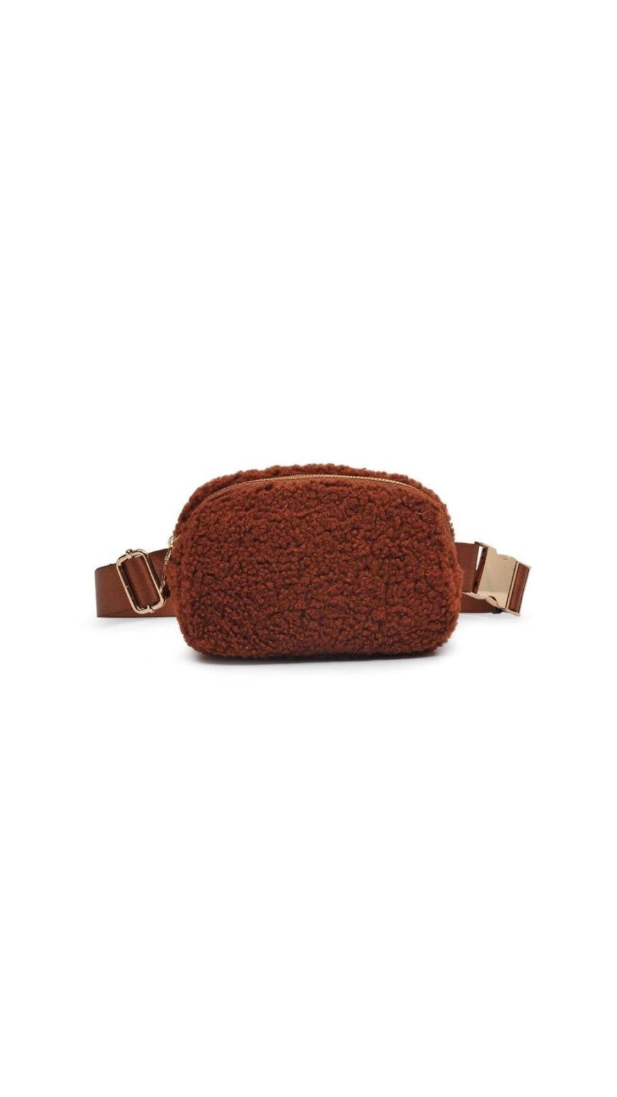 Women Uniquities Handbags | Santi Sherpa Belt Bag