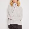 Women Lisa Todd Sweaters | Let'S Meet Sweater Platinum