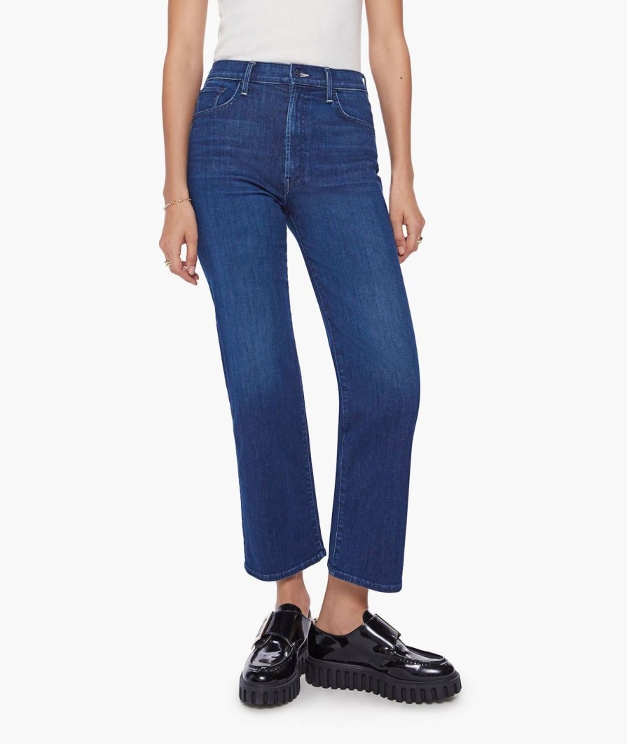 Women Mother Denim | Rambler Zip Ankle Animal Instinct