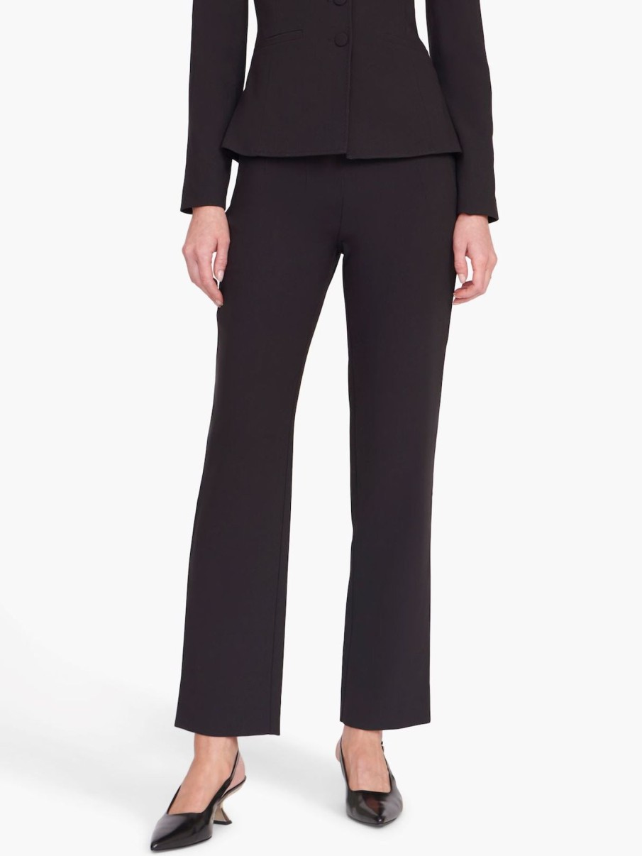 Women STAUD Pants | Caleb Straight Leg Pant Black