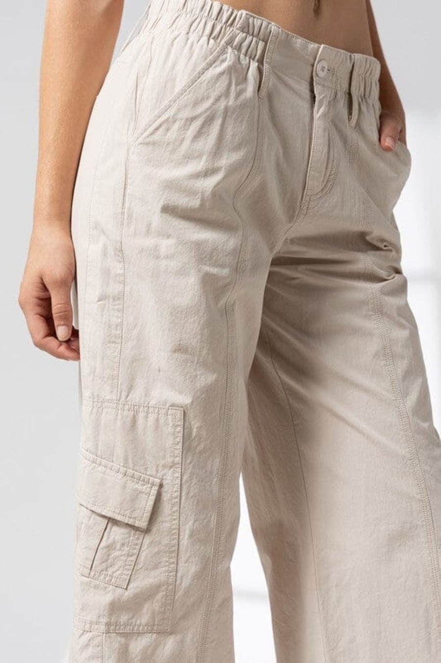 Women Kendall Lane Pants | Georgie Cargo Pant Ivory