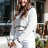 Women Kendall Lane Sweaters | Sutton Sweater White Black