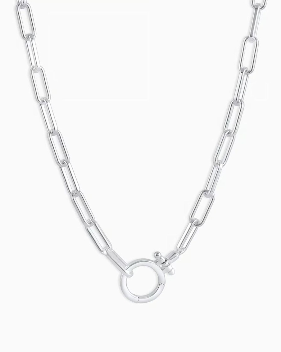 Women Gorjana Necklaces | Parker Necklace Silver