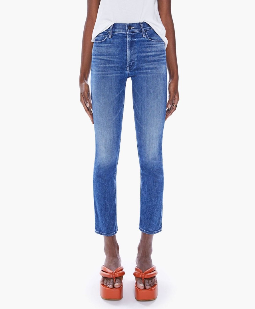 Women Mother Denim | Mid Rise Dazzler Ankle Wish On A Star