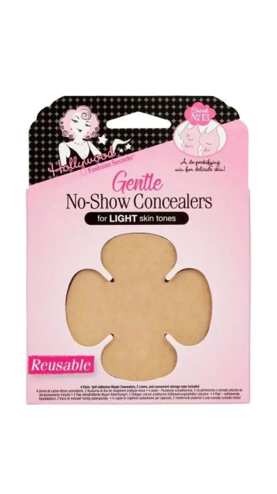 Women Hollywood Fashion | Gentle No Show Concealers Light