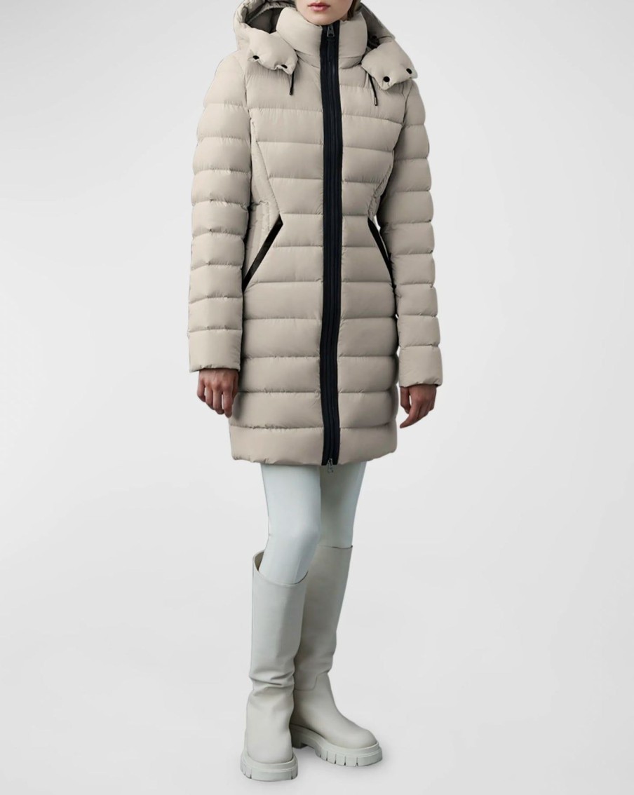 Women Mackage Cold Weather | Farren Coat Trench