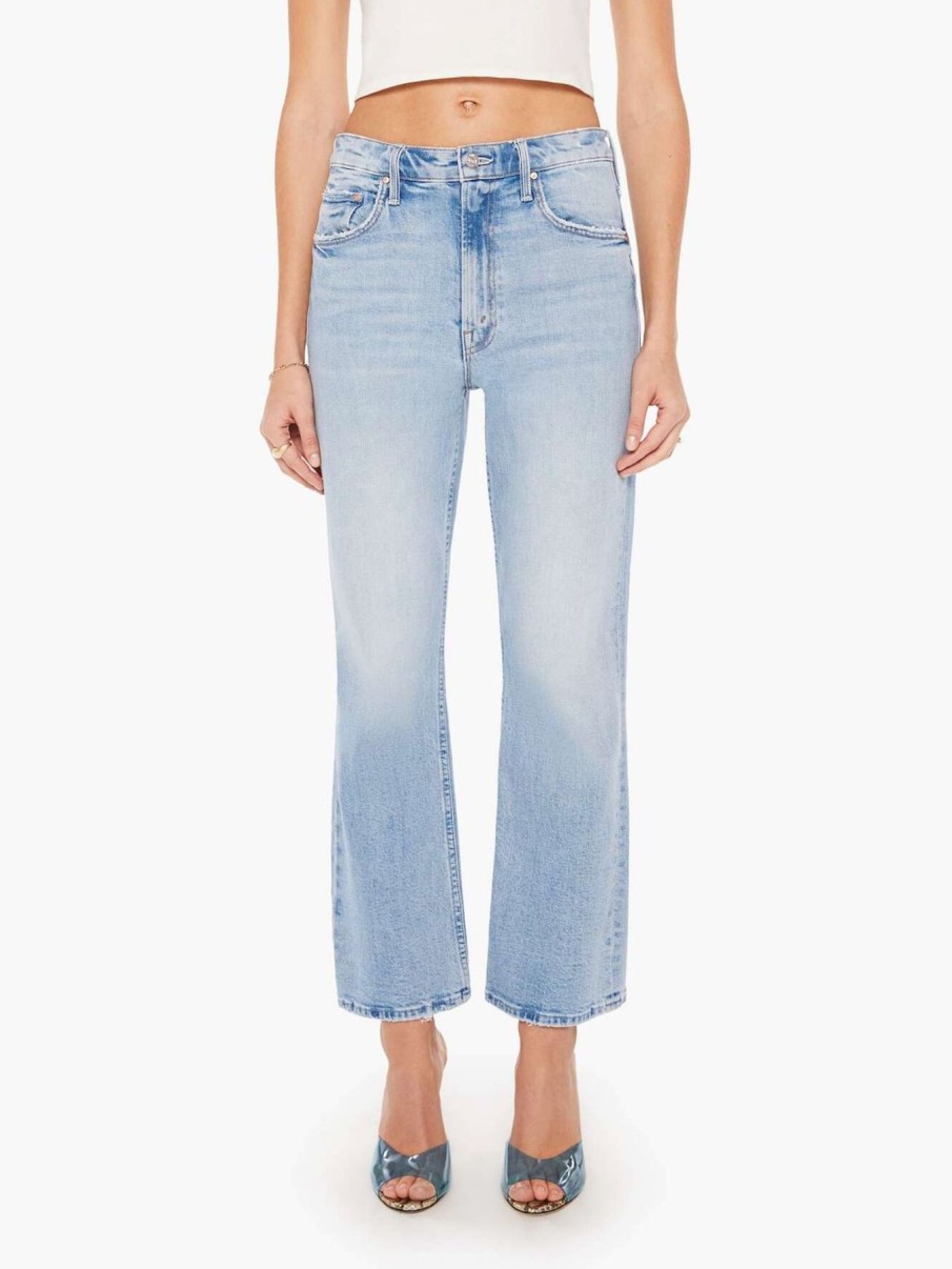 Women Mother Denim | Scooter Ankle Jeans Don'T Be A Square