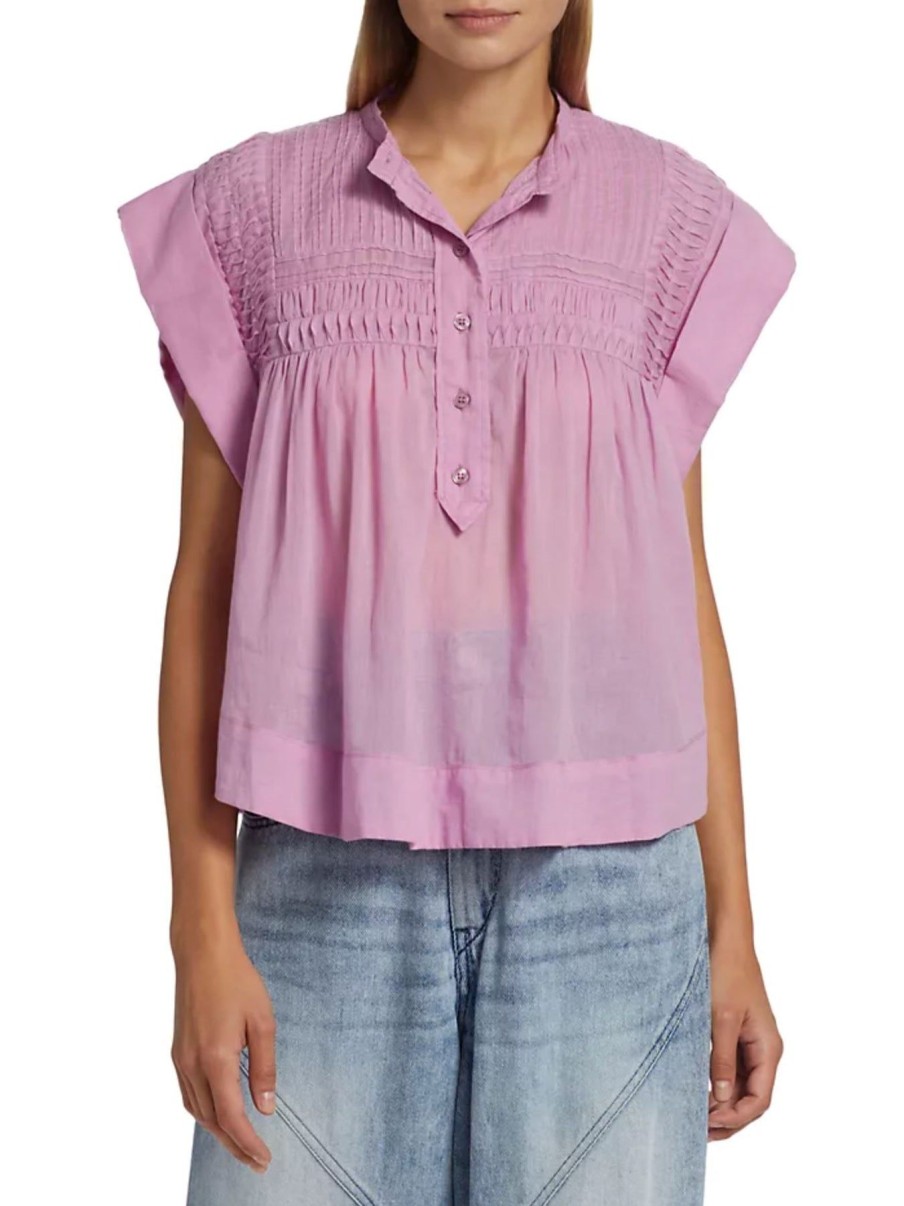 Women Isabel Marant Etoile Shirts & Blouses | Leaza Top Mauve