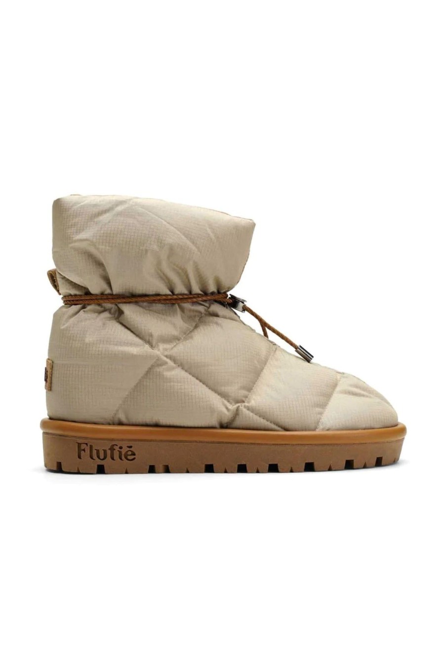 Women Flufie Boots | Classic Pillow Boots Sand Beige