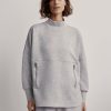 Women Varley | Bay Sweat Grey Marl