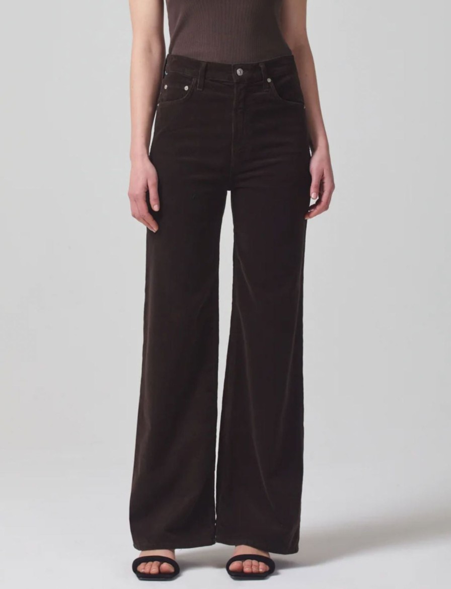 Women Citizens of Humanity Pants | Corduroy Paloma Baggy Wood