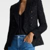 Women A.L.C. Blazers | Chelsea Jacket Lurex Tweed Black