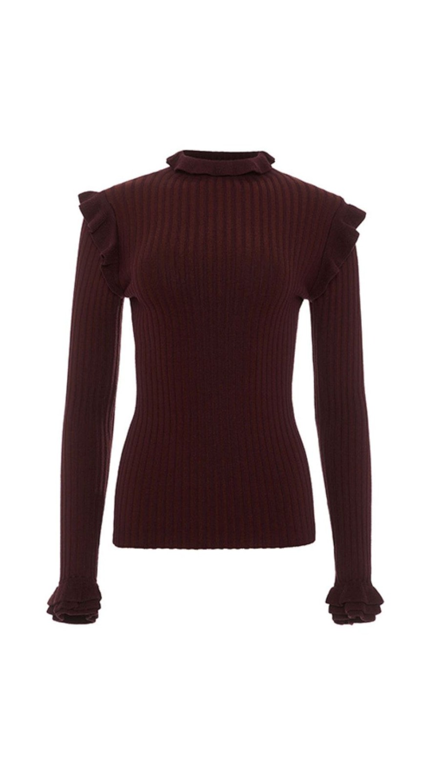 Women Marie Oliver Sweaters | Tinley Turtleneck Fig