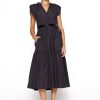 Women Brochu Walker Midi & Maxi | Santorini Dress Washed Black