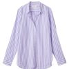 Women XÍRENA Shirts & Blouses | Beau Shirt Amethyst Stripe