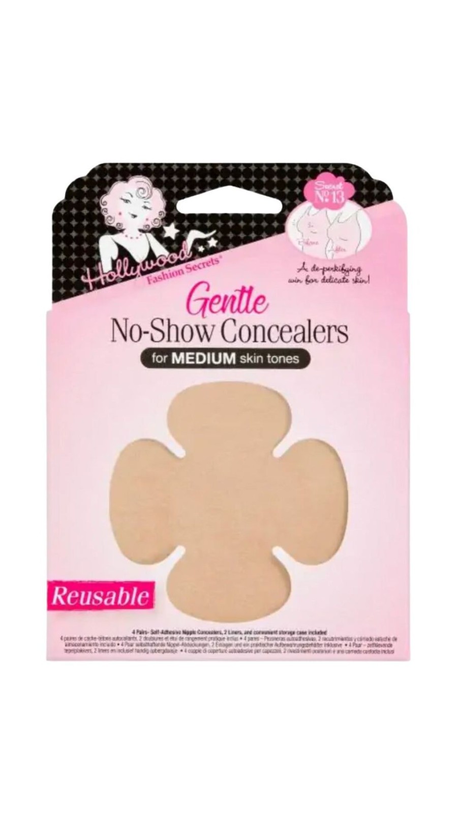 Women Hollywood Fashion | Gentle No Show Concealers Medium