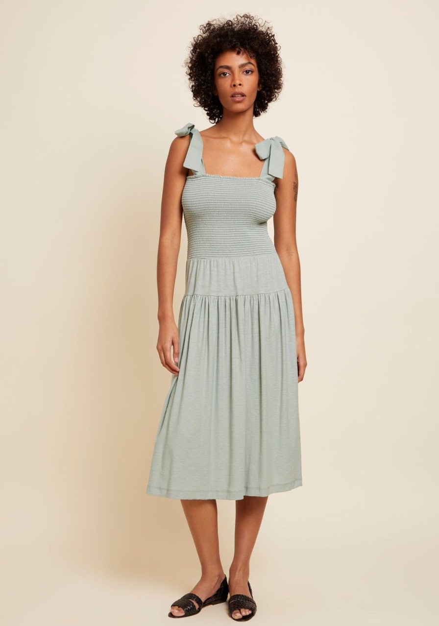 Women NATION LTD Midi & Maxi | Ember Tied Sundress Laurel