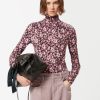 Women Isabel Marant Etoile Shirts & Blouses | Lou Top Midnight/Pink