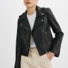 Women LAMARQUE Leather Jackets | Donna 21 Jacket Black