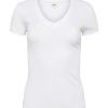 Women L'AGENCE Tees & Tanks | Becca Tee White