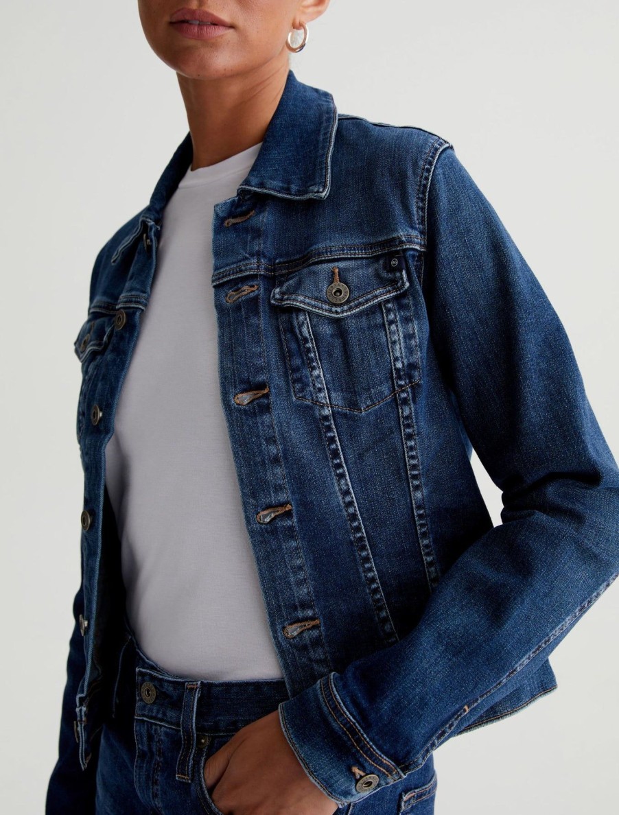 Women AG Adriano Goldschmied Denim Jackets | Robyn Jacket Alliance