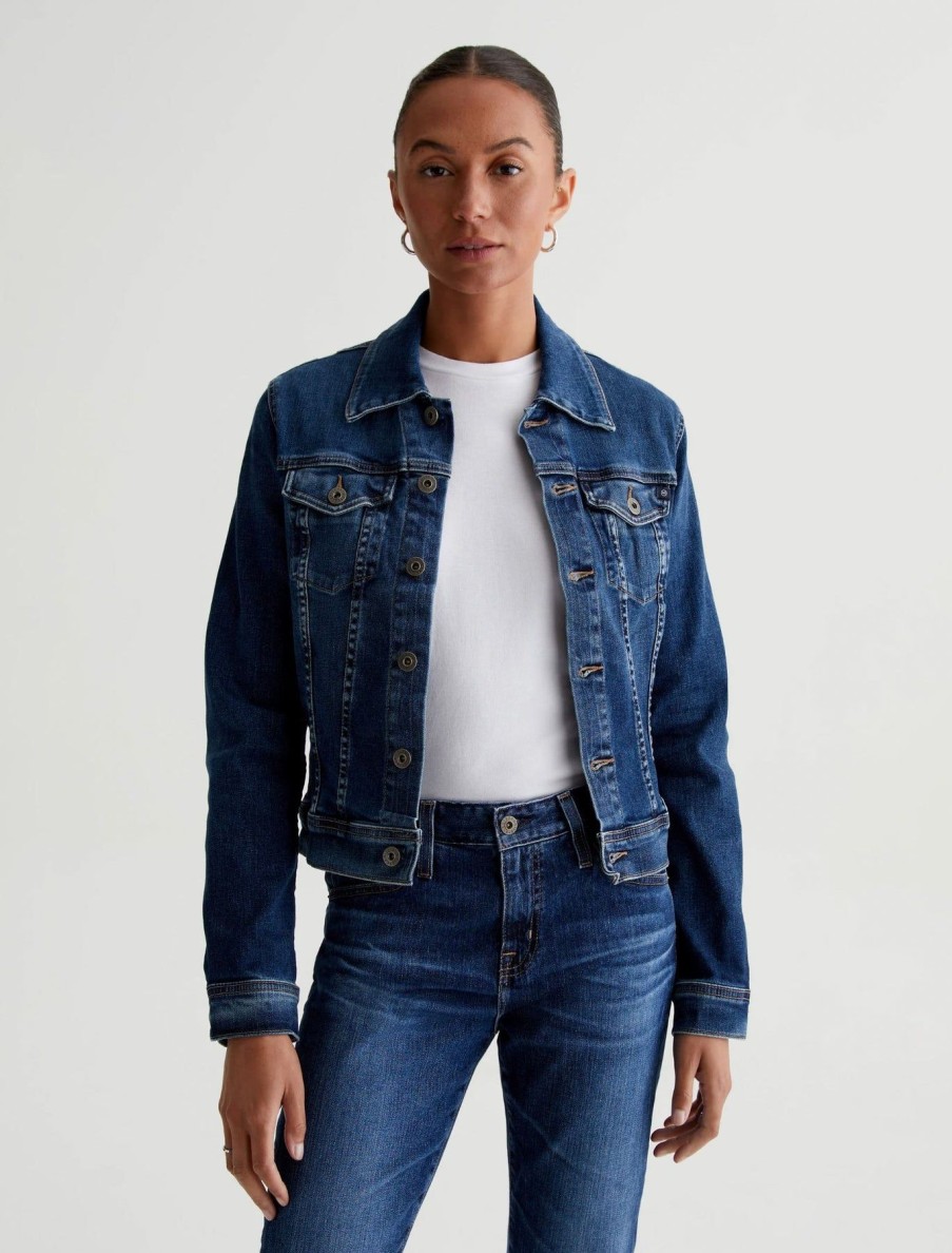 Women AG Adriano Goldschmied Denim Jackets | Robyn Jacket Alliance