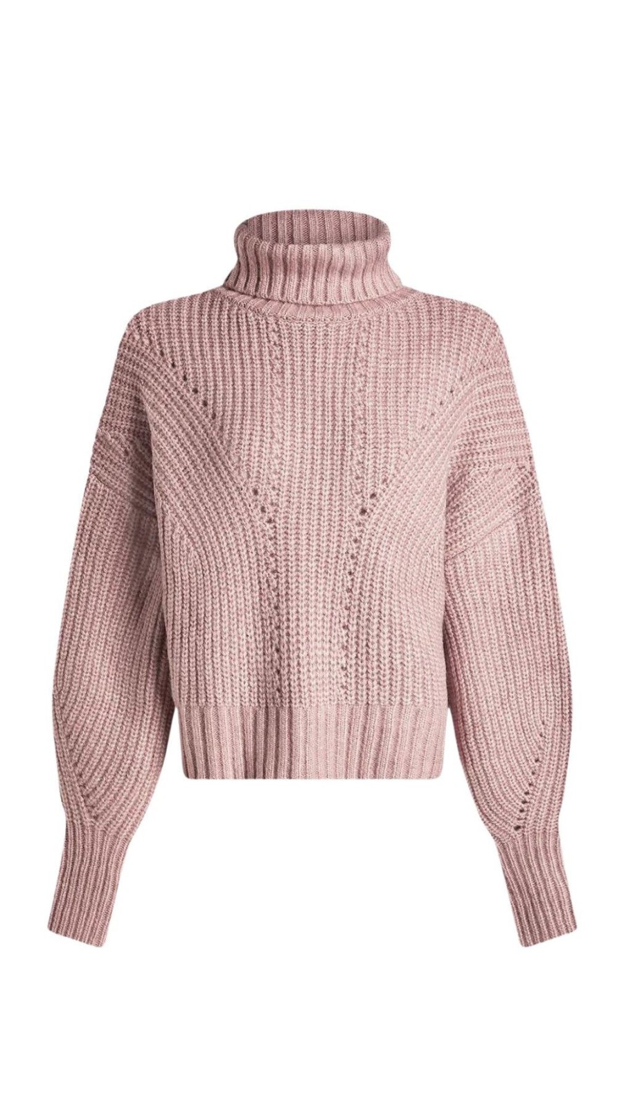 Women Varley Sweaters | Rogan Cropped Knit Woodrose